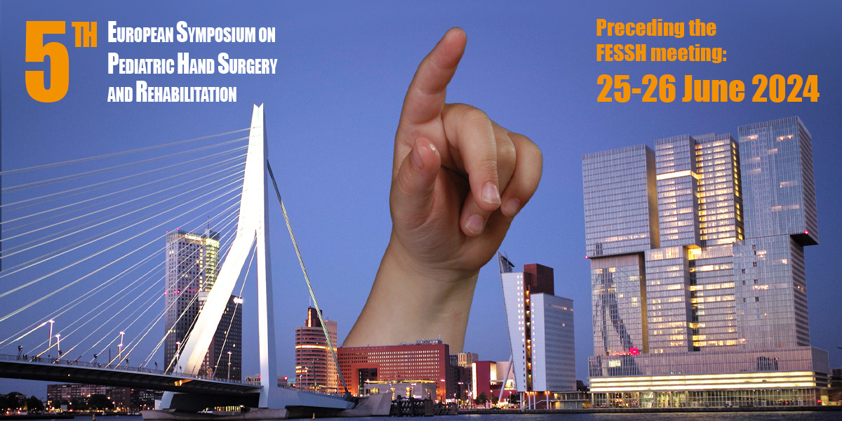 5th European symposium on pediatric hand surgery and rehabilitation